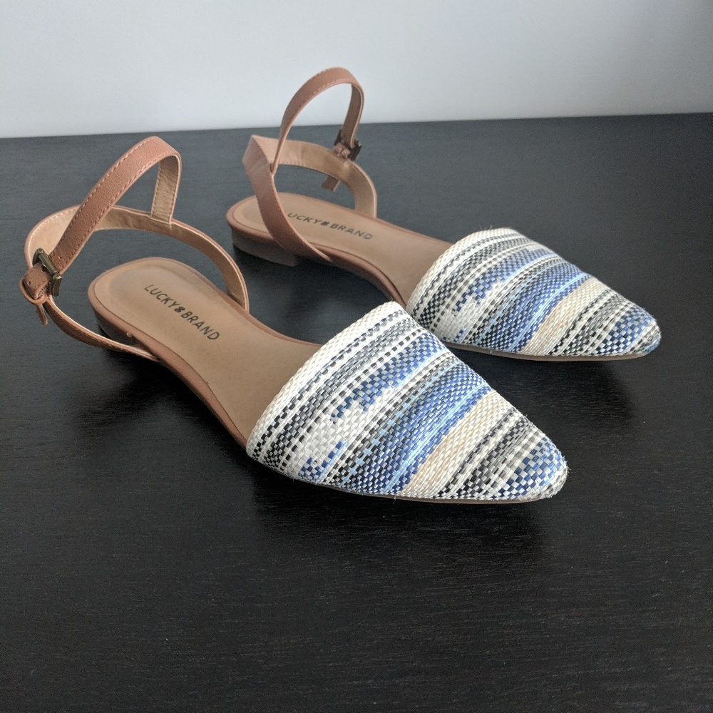 Lucky Brand Leather Sandals size 8.5